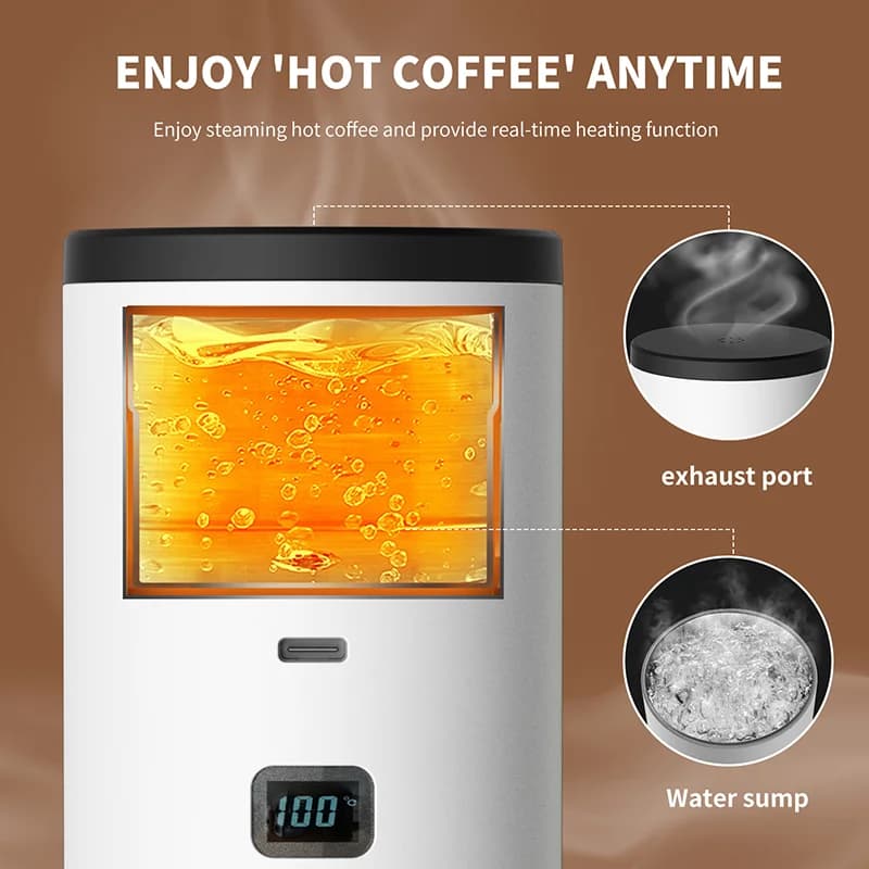 Cafetière électrique portable 7800mAh