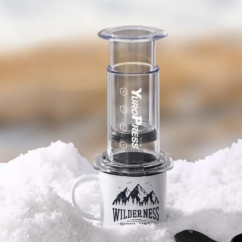 Cafetière portable à pression d'air