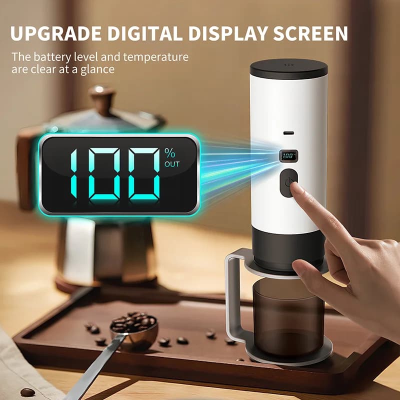 Cafetière électrique portable 7800mAh