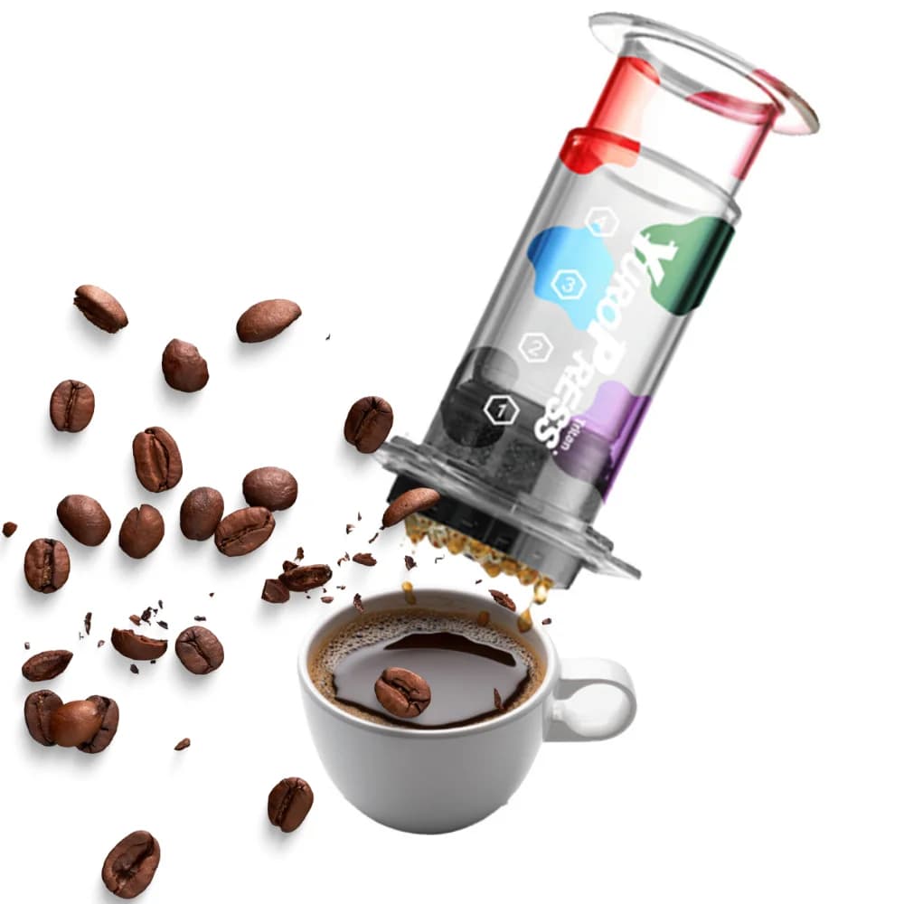 Cafetière portable à pression d'air